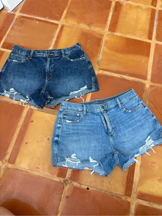 aerie Pants - Aerie Daydream Distressed Denim Shorts Bundle Size L